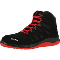 ELTEN MADDOX black-red Mid ESD S3 Herren, sportlich, schwarz/rot,
