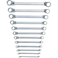 KS Tools Doppel-Ringschlüssel-Satz, 12-teilig gekröpft, 6-32mm