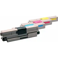 ABC-Design Kompatibel Set 4x Toner für Oki C332 MC363
