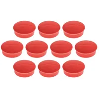 Magnetoplan Magnet Discofix Mini, 10 Stück, rot