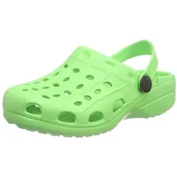 Playshoes EVA Badeschuhe Gartenschuhe Unisex-Kinder Clogs, Grün(29), 22/23 EU,
