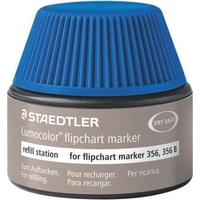 Staedtler Lumocolor 488 56 Flipchartmarker Nachfüllstation blau