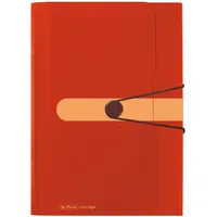 Herlitz Fächermappe A4 orange