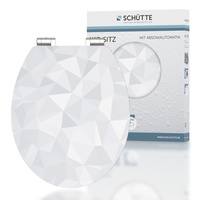 Schütte WC-Sitz Diamond Holzkern mit Absenkautomatik
