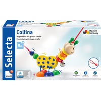 Schmidt Spiele Selecta 61014 - Kinderwagenkette, Collina, Giraffe, Holz,