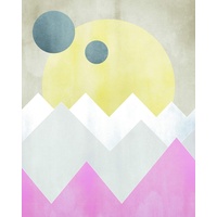 KOMAR Sunrise Spring", bunt (farbe bild(er): bunt), B:40cm H:50cm,