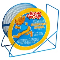 Living World Deluxe Laufrad für Hamster, Hamsterlaufrad, blau, 23cm