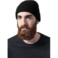 URBAN CLASSICS Sailor Beanie in Schwarz, Größe ONE SIZE