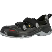 ELTEN LASLO ESD S1P, Damen und Herren, Leder/Textil, Stahlkappe,