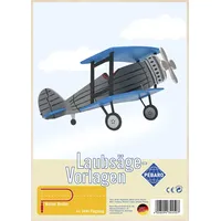 Pebaro Laubsägevorlage Flugzeug,