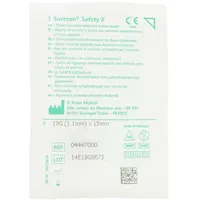 B. Braun Surecan Safety II needle 19G 15mm