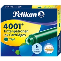 Pelikan 4001 TP/6 Tintenpatronen für Füller dunkelgrün 6