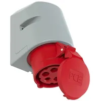 PCE 115-6tt CEE Wandsteckdose 16A 5polig 400V 1St.
