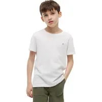 Tommy Hilfiger Essential Organic Cotton T-Shirt - Rot,Weiß,Dunkelblau -