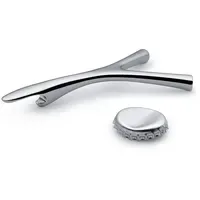 Alessi FGO06 Virgula Divina Flaschenöffner silberfarben