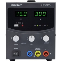 VOLTCRAFT LPS1153 Labornetzgerät, einstellbar 0 - 15 V/DC 0