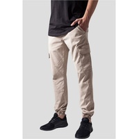 URBAN CLASSICS Washed Cargo Twill Hosen White 34