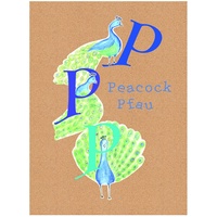 KOMAR ABC Animal P", bunt (farbe bild(er): bunt), B:40cm