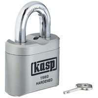 Kasp K11960D Vorhängeschloss verschieden schließend Silber