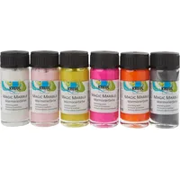 Kreul Magic Marble Marmorierfarben farbsortiert 6 x 20,0 ml