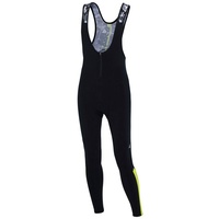 Airtracks Herren Thermo Fahrradhose Lang mit Trägern Pro Team