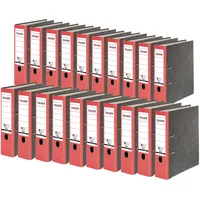 Falken 20er Pack Recycling-Ordner Wolkenmarmor. Made in Germany. 8
