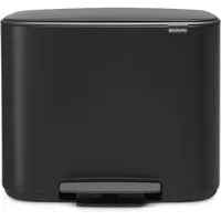 Brabantia Bo Treteimer 11 + 23 l Schwarz