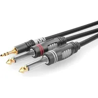 SOMMER CABLE HBA-3S62-0300 Klinke Audio Anschlusskabel [1x Klinkenstecker 3.5mm