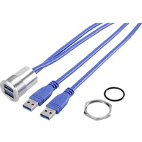 TRU Components USB-22 USB A Einbaubuchse 3.0 2x USB