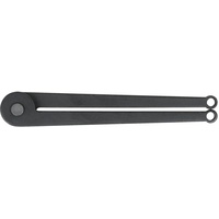 KS Tools Zweilochmutterndreher, verstellbar, Länge 115 mm