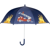 Playshoes Regenschirm Feuerwehr Design 448590, 11 - Marine,