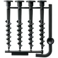 Bosch Erdschrauben für Ladestation INDEGO 350/Connect 4 x Fixierschrauben