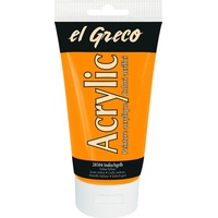 Kreul el Greco Acrylic Tube indischgelb, 150 ml