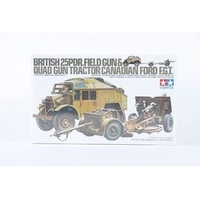 TAMIYA 300035044 1:35 Brit. 25Pdr Feldgesch. m. Fhz.(1)