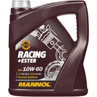 Mannol Racing+Ester 10W-60 API SN/SM/CF Motorenöl, 4 Liter