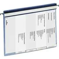 Durable Personalhefter Kunststoff blau DIN A4 5x kaufmännische Heftung,