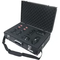 HMF 14521-02 Alu Fotokoffer, Waffenkoffer mit Rasterschaumstoff, 56,5 x