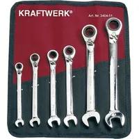 Kraftwerk Kraftwerk, 3404-51 6-teilig Clickraft-Satz 8-19 mm, Rolltasche
