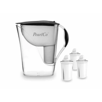 PearlCo Fashion anthrazit + 3 Universal Filterkartuschen