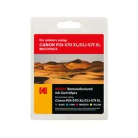 Kodak Kompatibel Tintenpatrone MultiPack 2x Bk + 1x C,M,Y