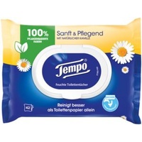 Tempo Feuchtes Toilettenpapier Sanft & Pflegend 1-lagig