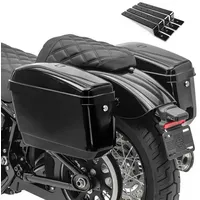 Craftride Chopper Seitenkoffer Craftride Nevada je 20l + Haltesatz