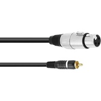 Omnitronic Adapterkabel XLRf/RCAm 2.0m 30224028