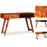 VidaXL Schreibtisch Massivholz 118 x 50 x 76 cm
