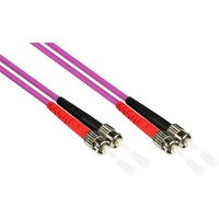 Good Connections Patchkabel LWL Duplex OM4 (Multimode, 50/125) ST/ST,