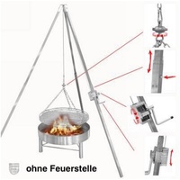 Schneider Grillgeräte Holzkohlegrill Ø 70 x 200 cm