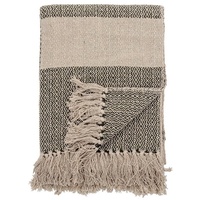 Bloomingville Fidan Throw 130 x 160 cm natur-oliv