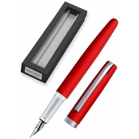 Online Schreibgeräte ONLINE® Red Patronenfüller satin rot M (mittel)