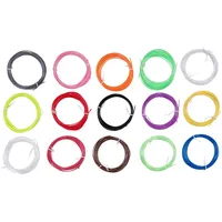 FreeSculpt 3D Stift Starterset: 15-farbiges PLA-Filament-Set für 3D-Drucker-Stifte, je