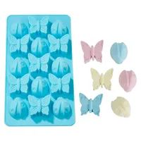 HobbyFun Modellierwerkzeug Silikon-Gießform Marienkäfer & Schmetterling